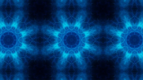 Dark Blue Energy Kaleidoscope Loop 4K 04 alt