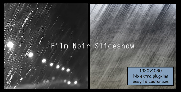 Comic Noir Slideshow - VideoHive 2861588