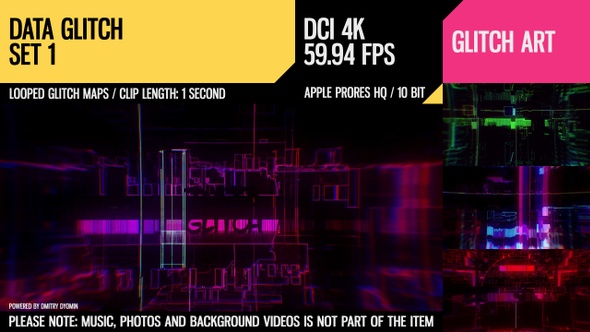 Data Glitch (4K Set 1) alt