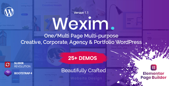 Wexim - Creative - ThemeForest 24319201