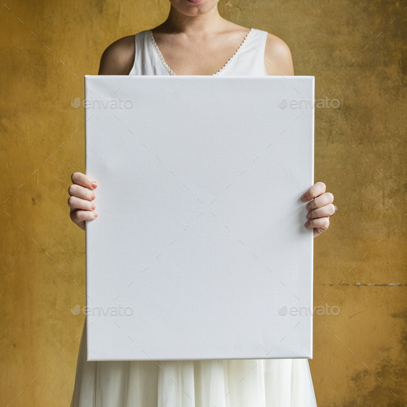 Blank white canvas Stock Photo by Rawpixel PhotoDune