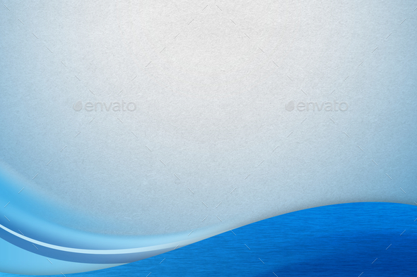 Blue curve frame template on a gray background Stock Photo by Rawpixel