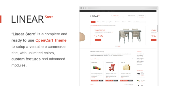 Linear Store - ThemeForest 2867990