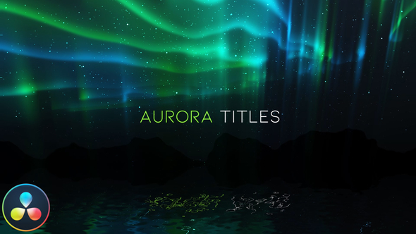Aurora Titles - DaVinci Resolve