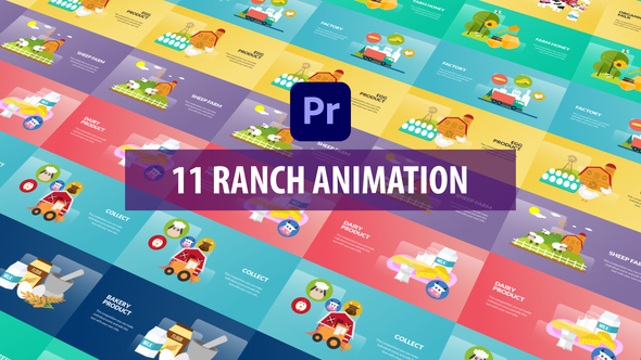 Ranch Animation | Premiere Pro MOGRT