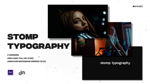Stomp Typography - VideoHive 31285894