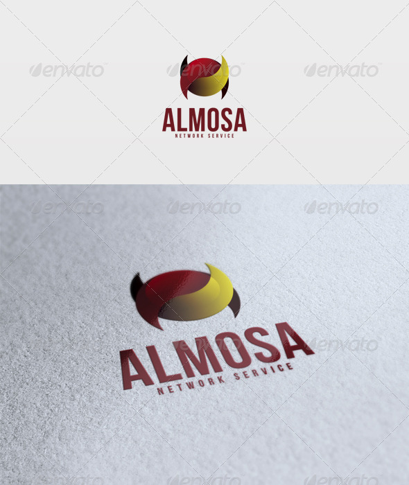 Almosa Logo - Vector Abstract