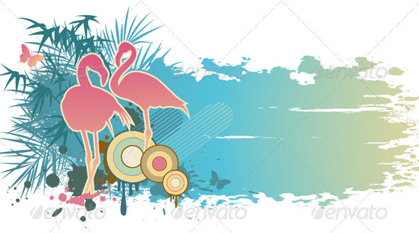 Blue Summer Banner - Seasons Nature