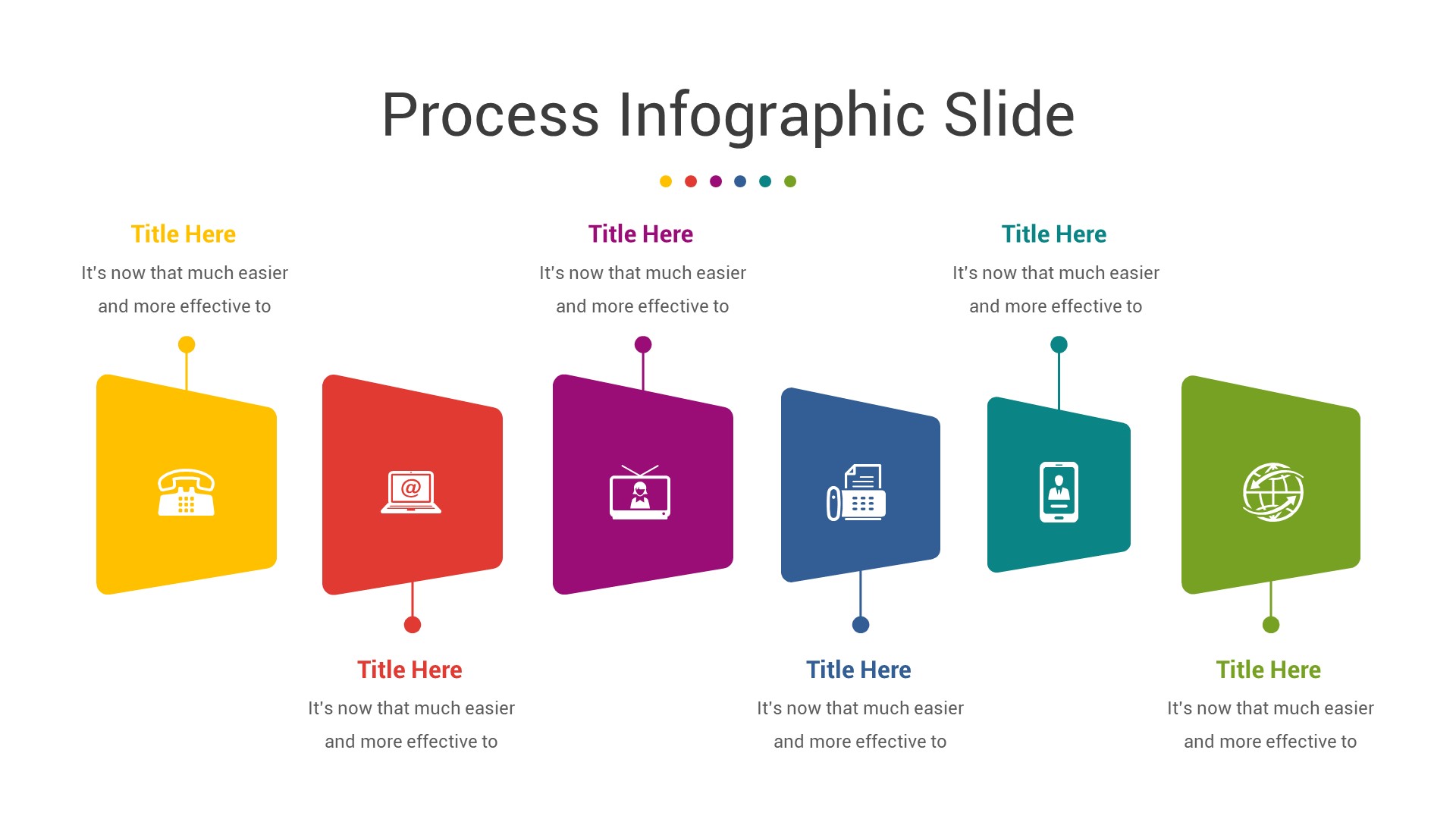 Process Infographic PowerPoint Template, Presentation Templates ...