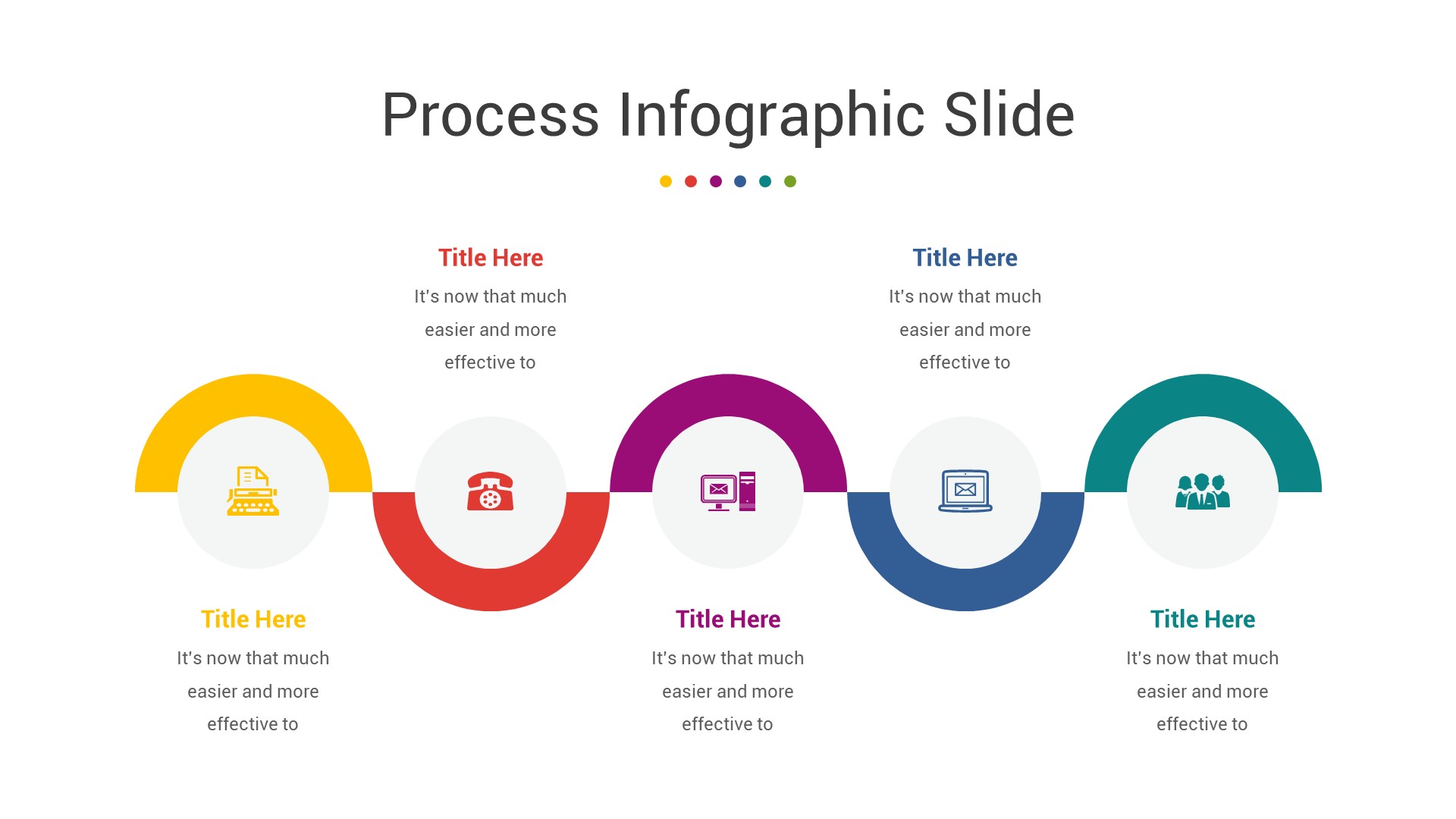 Process Infographic PowerPoint Template, Presentation Templates ...