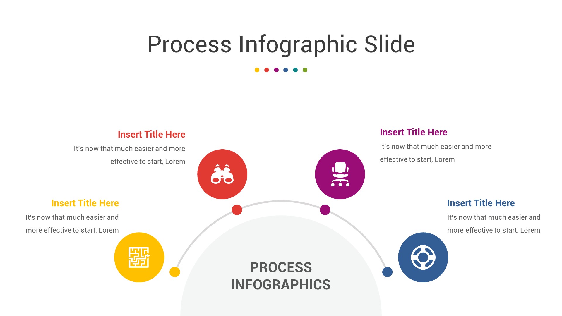 Process Infographic PowerPoint Template, Presentation Templates ...