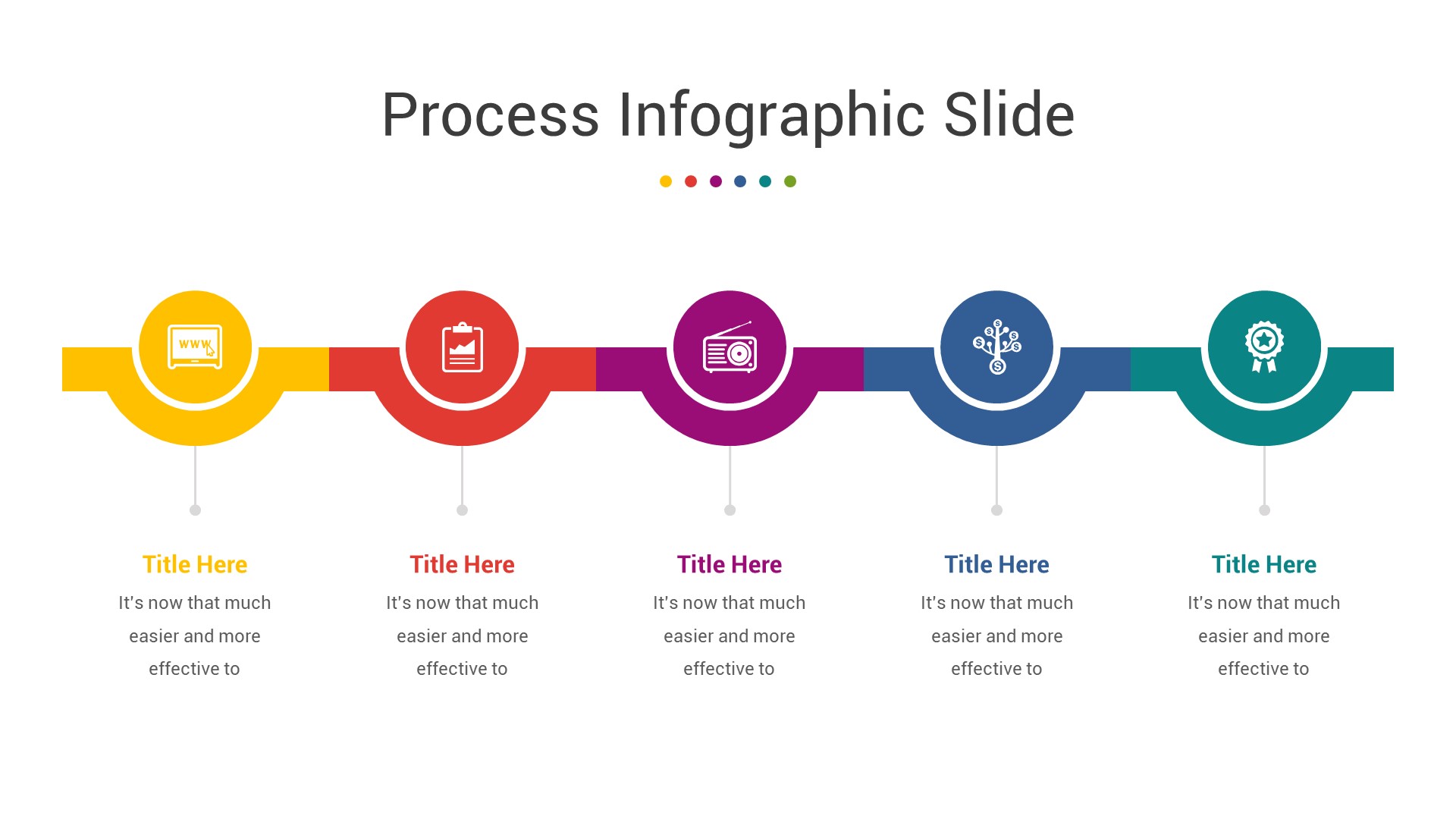 Process Infographic PowerPoint Template Presentation Templates
