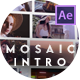 Intro Video Wall Mosaic Logo Reveal - VideoHive Item for Sale