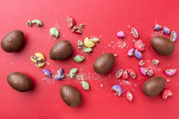 Christmas Santa hats on rustic background with copy space Stock Photo by tommyandone