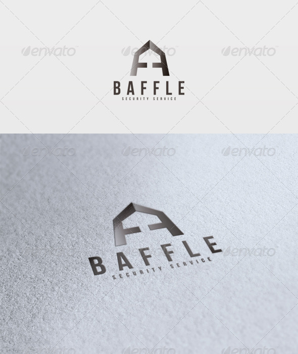 Baffle Logo - Vector Abstract