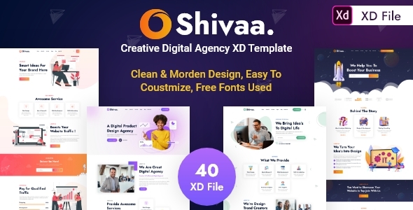 Shivaa - Creative - ThemeForest 31292776