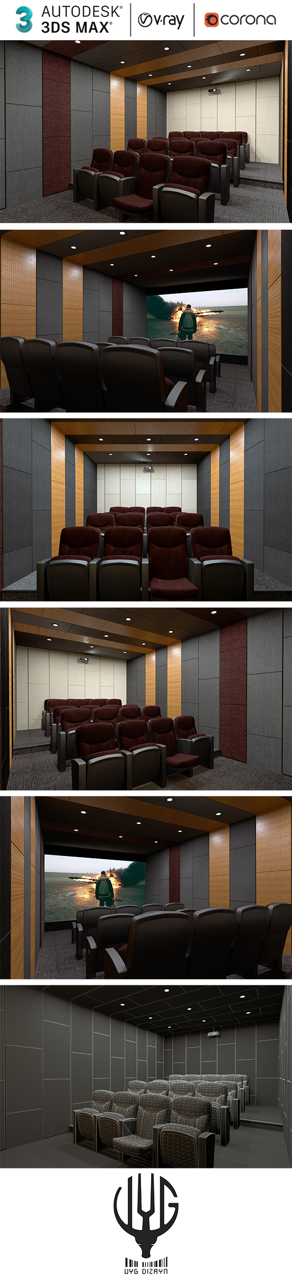Home Cinema Design - 3Docean 31293986