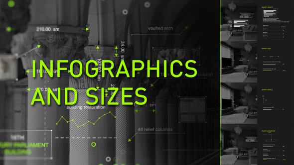 Infographics and sizes - VideoHive 23163526
