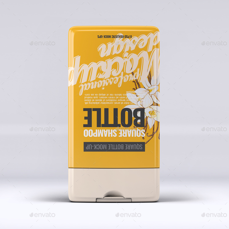 Download Square Shampoo Bottle Mock Up By L5design Graphicriver