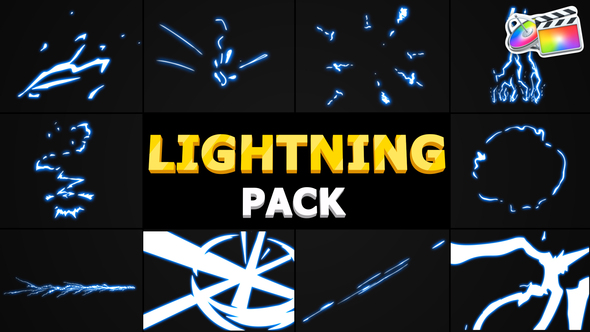 Cartoon Lightning Pack | FCPX