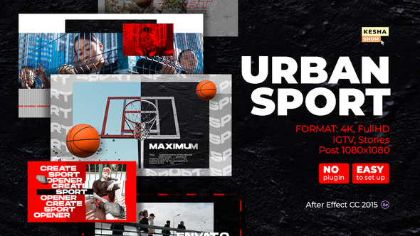 Urban Sport template - VideoHive 31282878