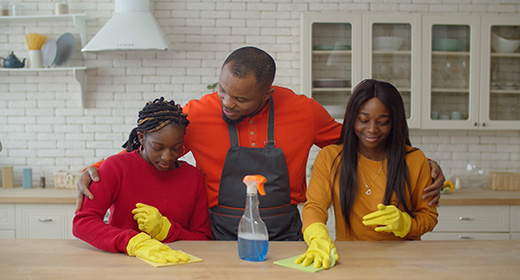 Single Father Chores