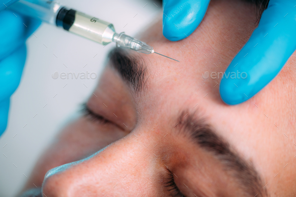 Beauty Treatment for Men. Dermal Fillers Face Treatment