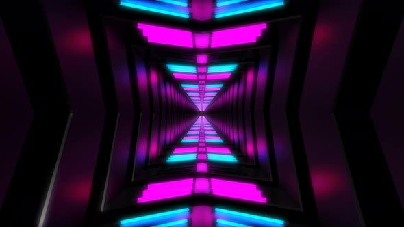 Blue Tunnel Background Loop