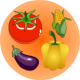 Edukida - Vegetables Shapes Unity Kids Educational Game With Admob For Android and iOS
