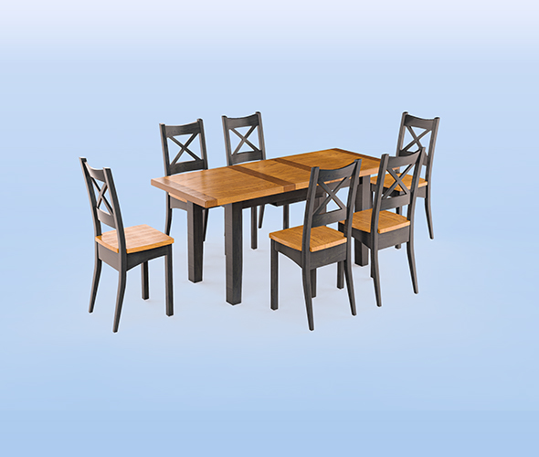 Modern Dining tableChair - 3Docean 31319275