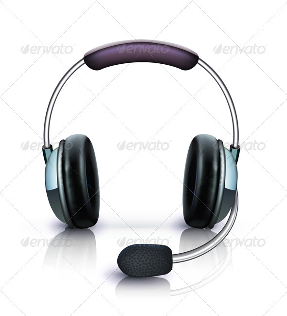 Headphones icon - Objects Vectors