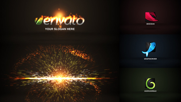 Implosion Logo and - VideoHive 2872827