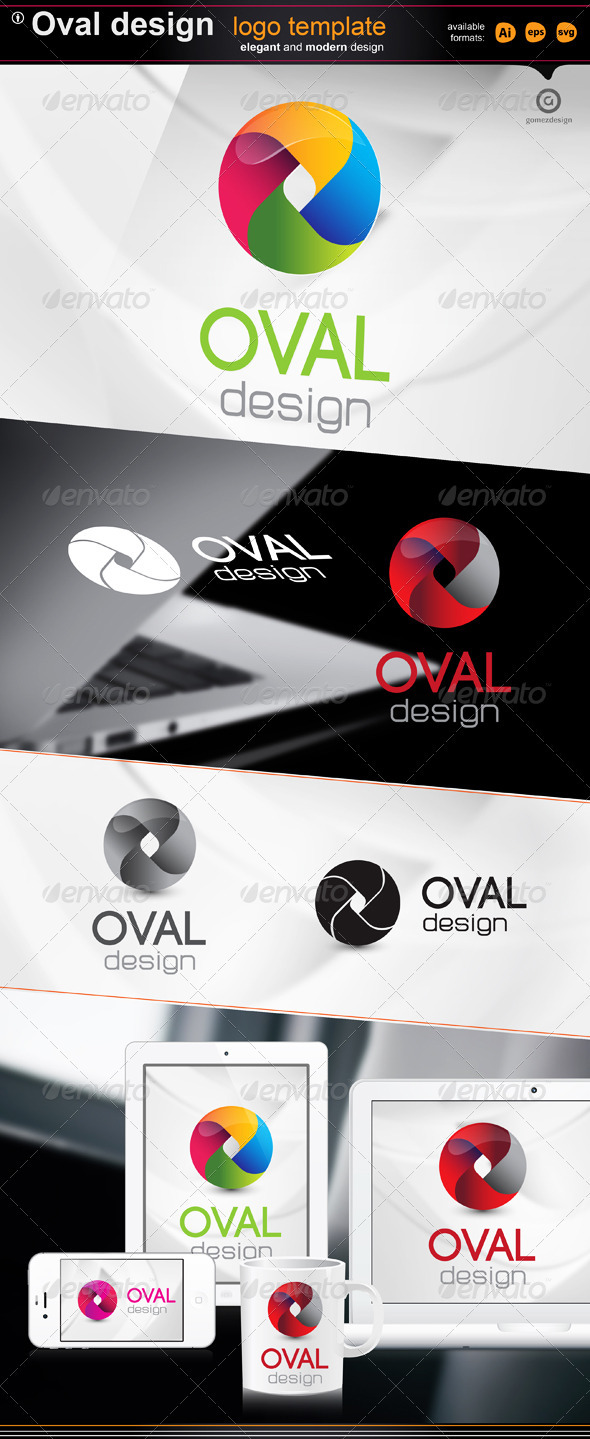 Oval design - Logo Templates