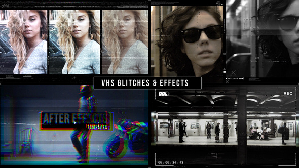 VHS Glitches Music Video