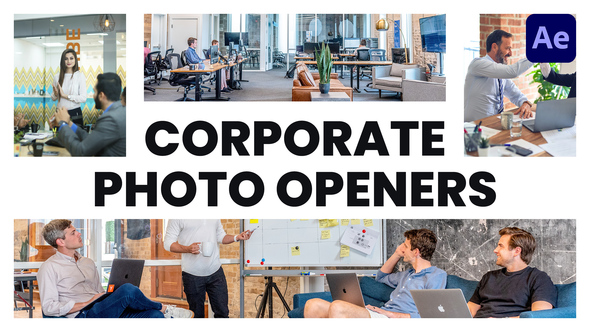 Corporate Photo Openers - Logo Reveal