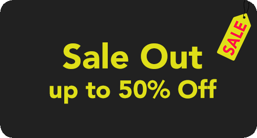 Sale Out up to 50% Off