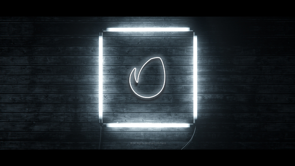 Neon Logo Reveal - VideoHive 31347100