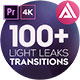 4K Light Leaks Transitions | For Premiere Pro - VideoHive Item for Sale