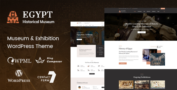 Egypt - MuseumExhibition - ThemeForest 25686089