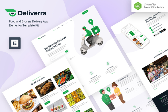 Deliverra - FoodGrocery - ThemeForest 31332473