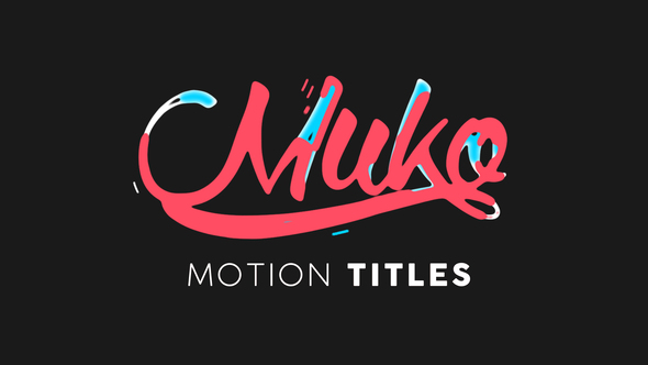 Motion Titles Animated - VideoHive 21586068