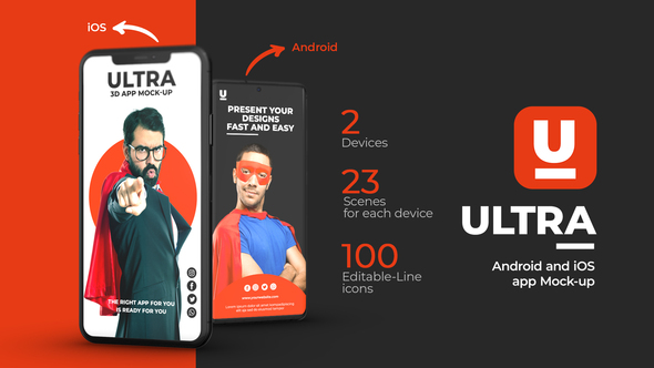 Ultra App Promo - VideoHive 27292483