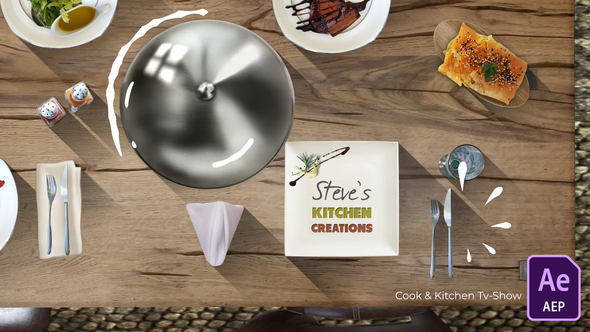 Cook & Kitchen Tv Show Opening Sequence