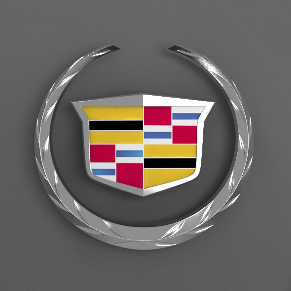 Cadillac Car Logo - 3Docean 2876939