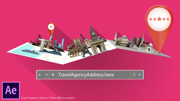 Travel Agency Advert - VideoHive 7603381