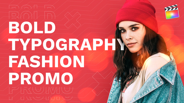 Bold Typography Fashion Promo
