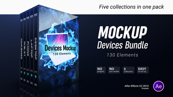 Devices Mockup Bundle - VideoHive 24181625
