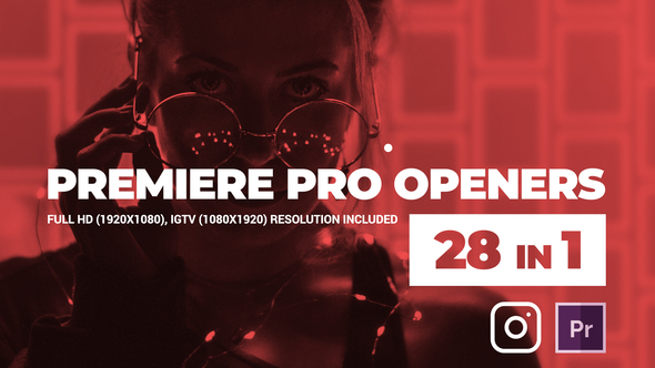 Modern Openers Pack For Premiere Pro