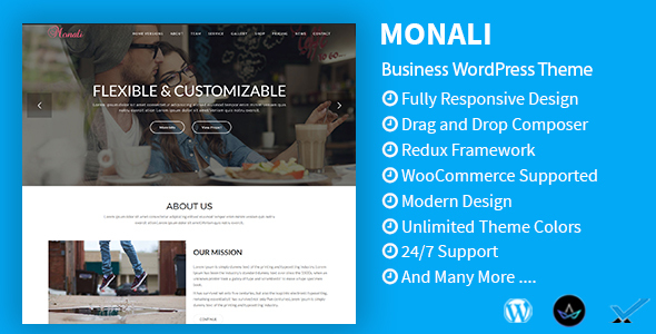 Monali - Business - ThemeForest 20065153