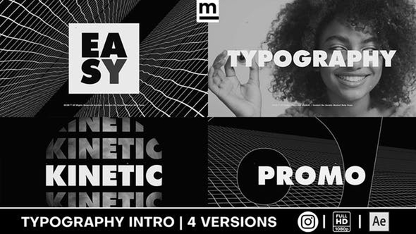 Typography Promo - VideoHive 28975171